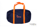Dark blue / orange sport bag